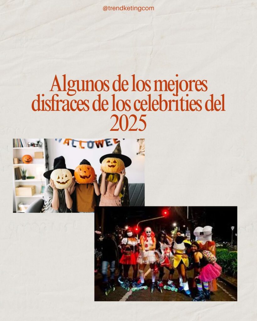 Algunos de los mejores disfraces de los celebrities del 2025
